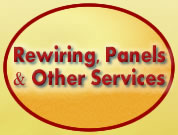 Services - Rewirong, Panel and Other Services